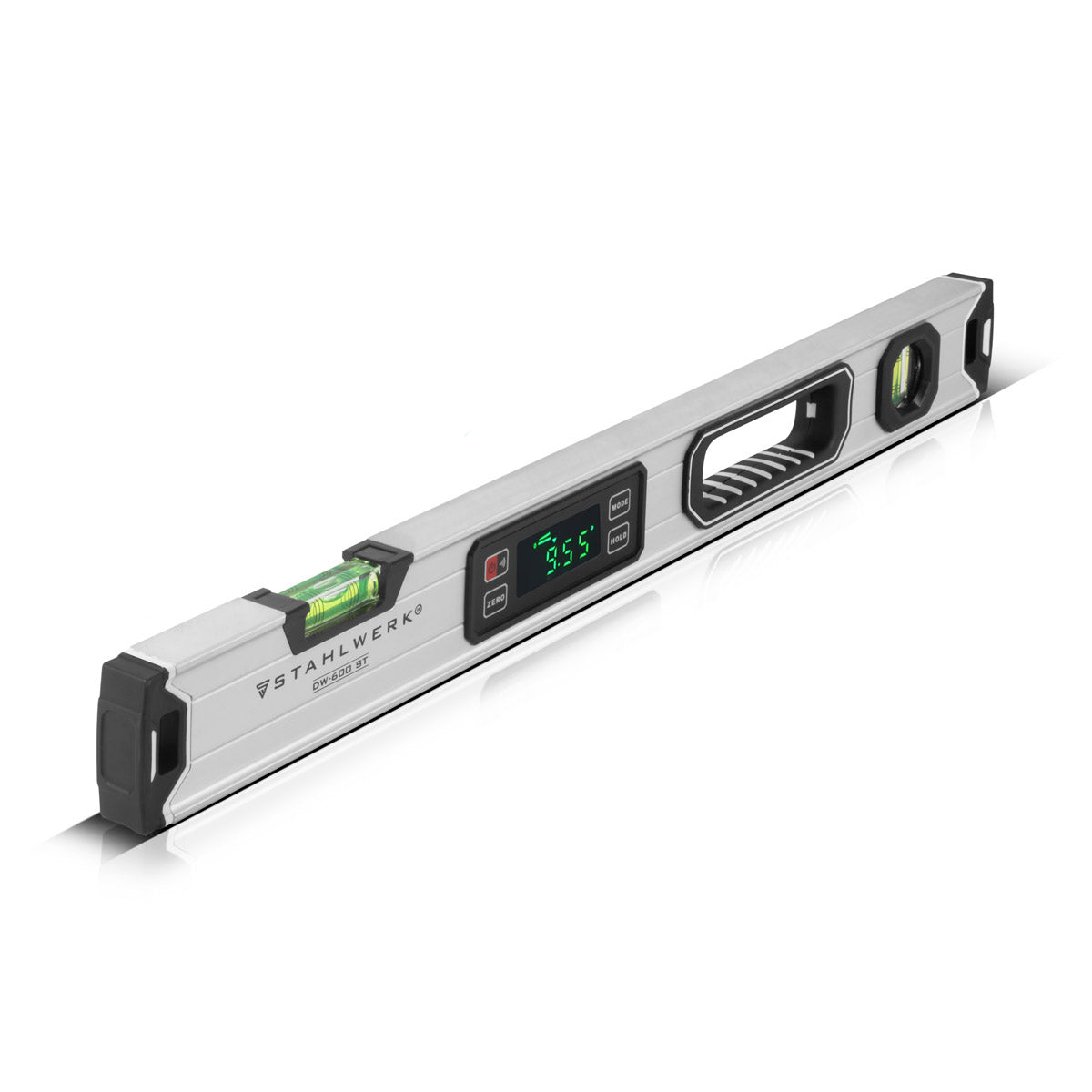 Steelworks Digital Water Scale DW-600 ST en aluminium avec une échelle directionnelle magnétique de longueur de 600 mm | Échelle de l'eau de l'aimant | Échelle d'eau en aluminium | Échelle d'eau numérique | Couteau en linge