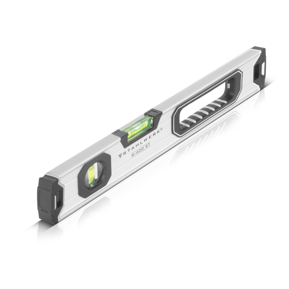 Échelle d'eau en acier W-400 ST en aluminium avec une échelle directionnelle magnétique de longueur de 400 mm | Échelle de l'eau de l'aimant | Échelle d'eau en aluminium