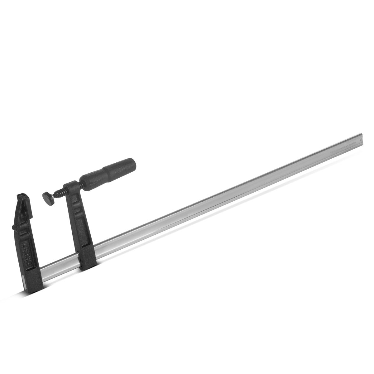 Steelworks screw clamp 120x800 mm | powerful clamping clamp made of steel and plastic | F-clade for fixing workpieces | Stable compound with span 800 mm, clamping depth 120 mm