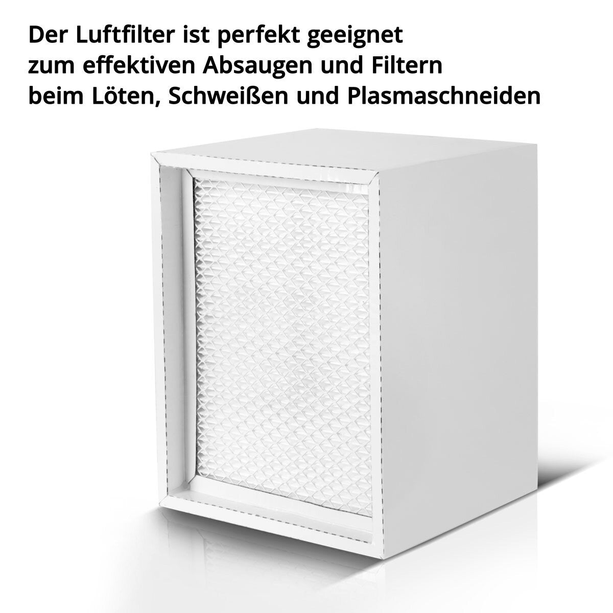 Filtro de carbono activado Steelworks para succión de humo FE-150 ST Filtro de reemplazo | Filtro de aire | Filtro principal para el sistema de succión | Absorbente de humo | Deducción de humo | Soldar humo y succión de soldadura