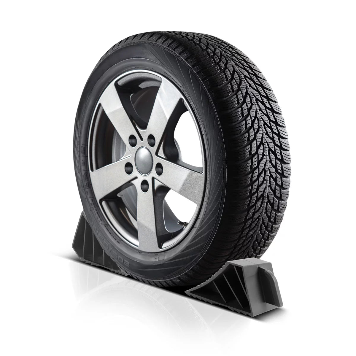 STAHLWERK Unterlegkeile GT-02 ST 4er Set bis 1,5 t Achslast Bremskeil | Hemmschuh | Radkeil | Radvorleger für Pkw Anhänger, Wohnmobil, Wohnwagen oder Caravan