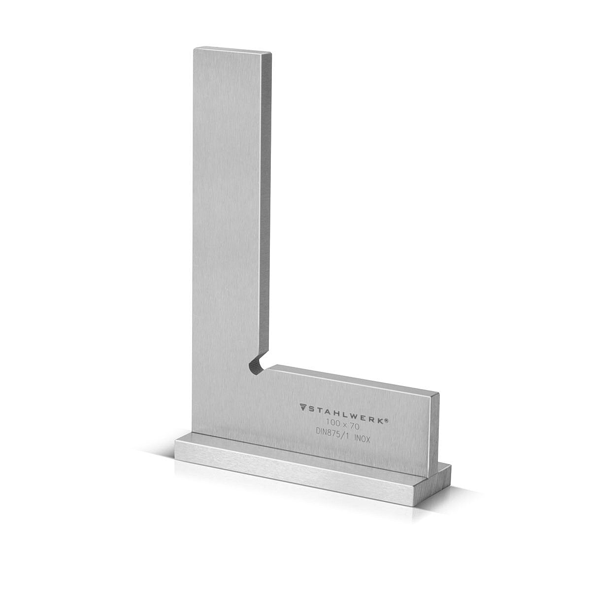 Angle de connexion en acier 90 ° 100 x 70 mm DIN 875/1 Verrouille / angle d'angle Angle de précision en acier inoxydable