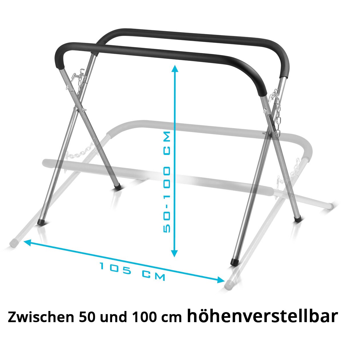 Steelworks de trabajadores portátiles TASP-220 ST | Soporte de disco de protección del viento plegable | Stable Repair Stand de acero con espuma PU | Discock | Reparación de coche | Reparación de vehículos motorizados | Hasta 220 kg de capacidad de carga