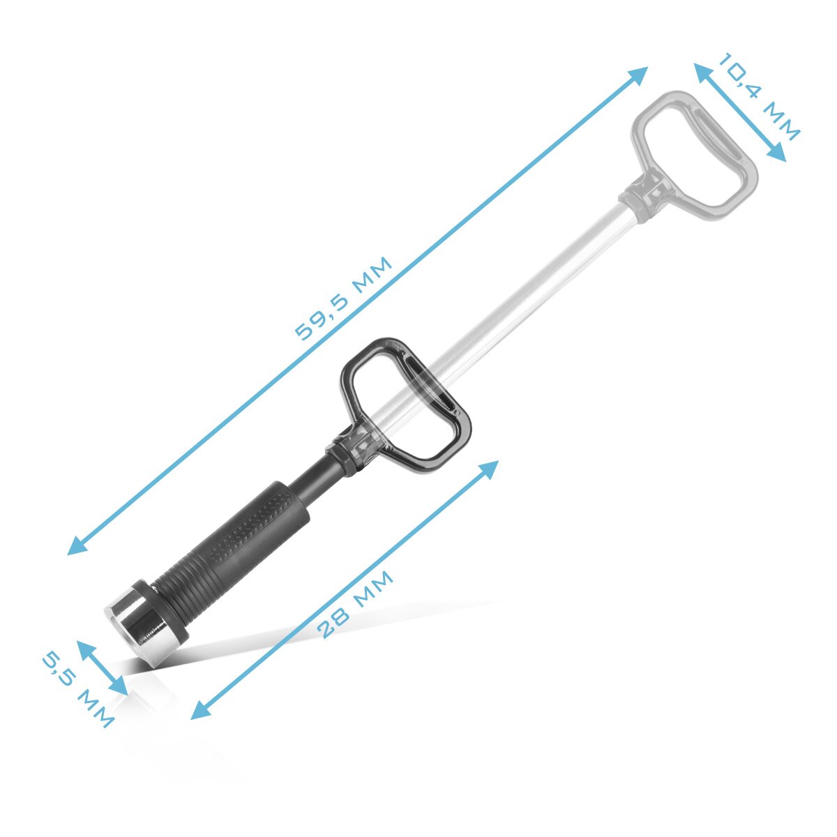 Herramienta de grabación magnética de Steelworks | Herramienta de recogida | Imán estable con longitud variable | Levantador magnético | Magnet de taller para hacer que las piezas, tornillos y tuercas pequeñas magnéticas sin esfuerzo