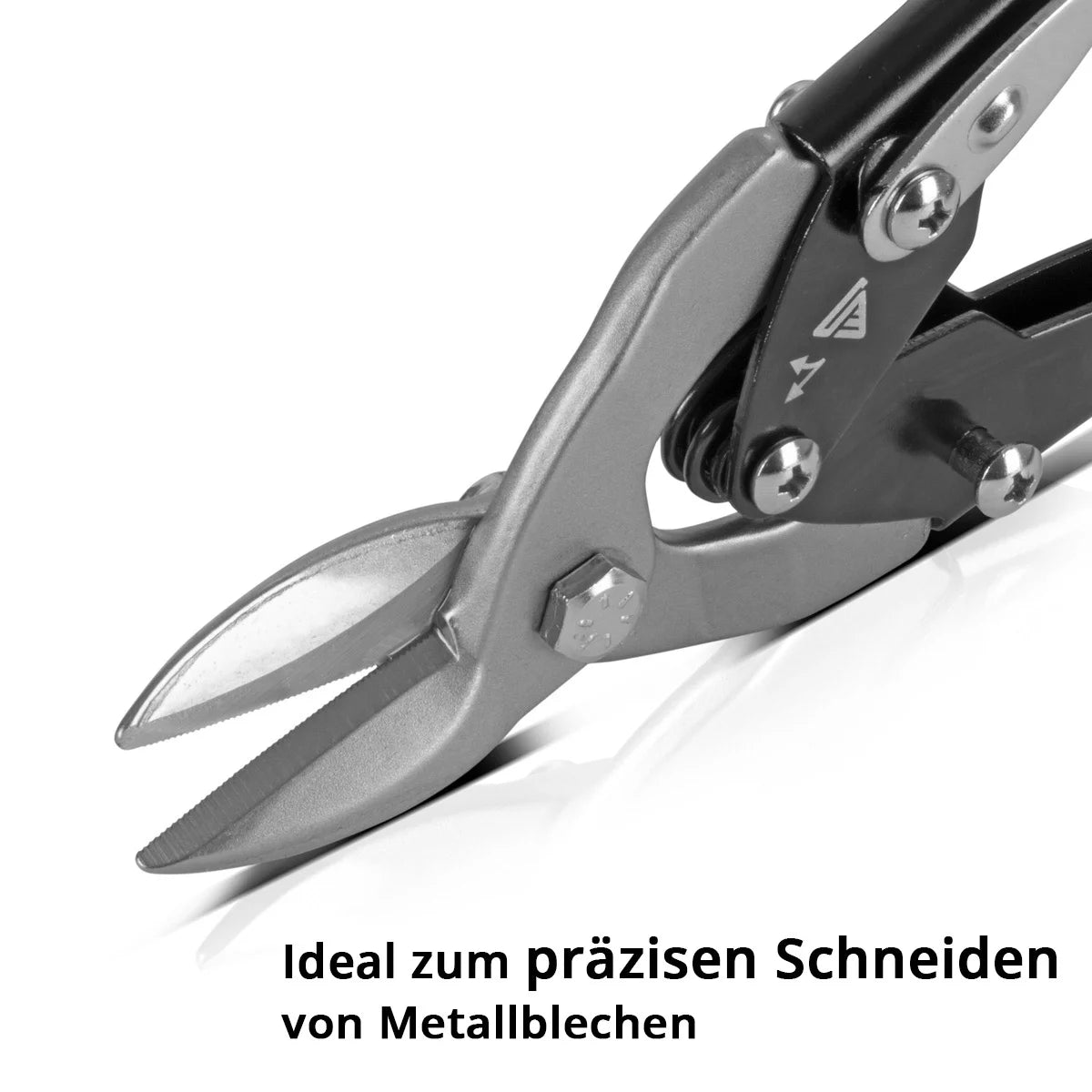 Ciseaux en tôle en acier ciseaux métalliques professionnels à coupe droite | Blechschneider | Coupes de métaux pour les feuilles de métal de coupe professionnelles