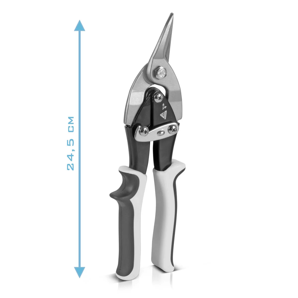 Ciseaux en tôle en acier ciseaux métalliques professionnels à coupe droite | Blechschneider | Coupes de métaux pour les feuilles de métal de coupe professionnelles
