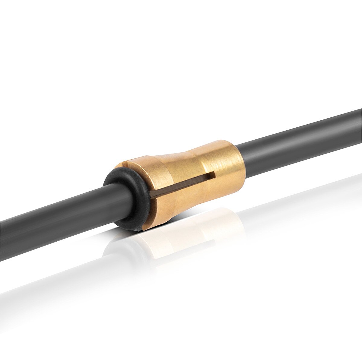 Stahlwerk Universal Carbon Seele | Guide de fil 5 m pour MIG MAG AK15 | MB15 | AK25 | Packages de tuyaux de brûleur de soudage MB25 avec connexion centrale Euro pour le soudage professionnel de l'acier, en acier inoxydable et en aluminium