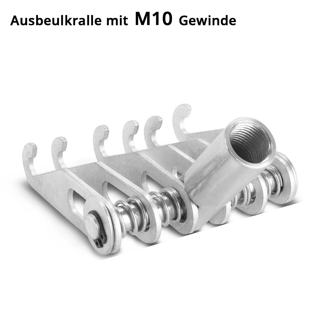 STAHLWERK Dellenzieher Set mit Ausbeulkralle und Aluminium-Dellenabzieher | Smart Repair Zubehör für Ausbeulspotter | Dellenlifter Ausbeulwerkzeug zur professionellen Reparatur von Kfz-Karosserien