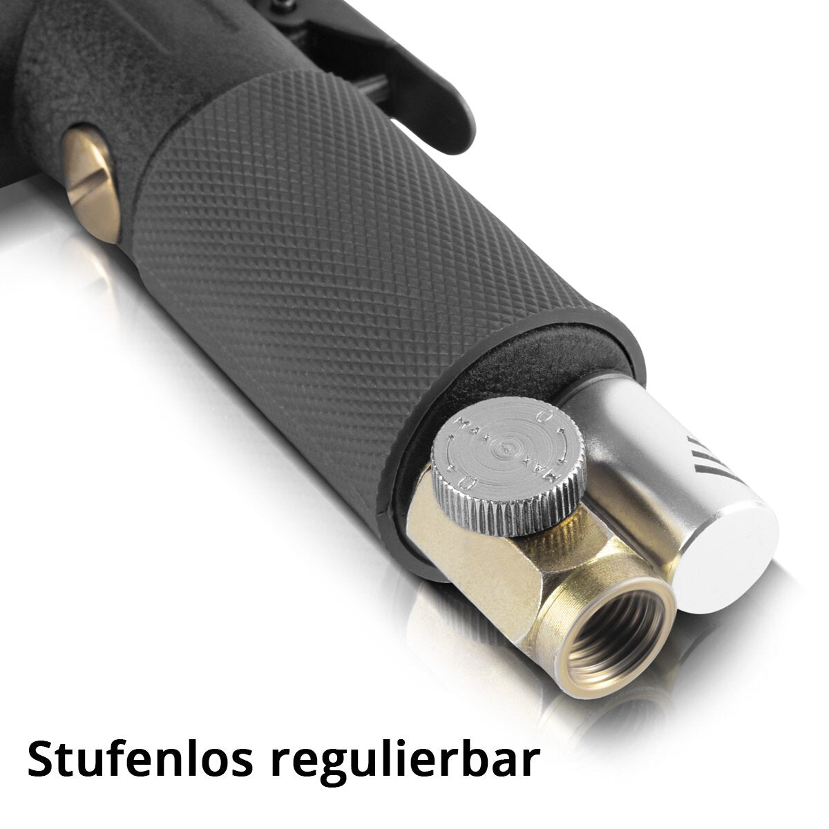 Añadora de aire comprimido a Steelworks Conjunto de amolador OSK-150 de hasta 15,000 rpm de aire comprimido ajustable continuamente | Dispositivo de molienda | Grinder de rotación | Máquina de molienda y pulido con accesorios