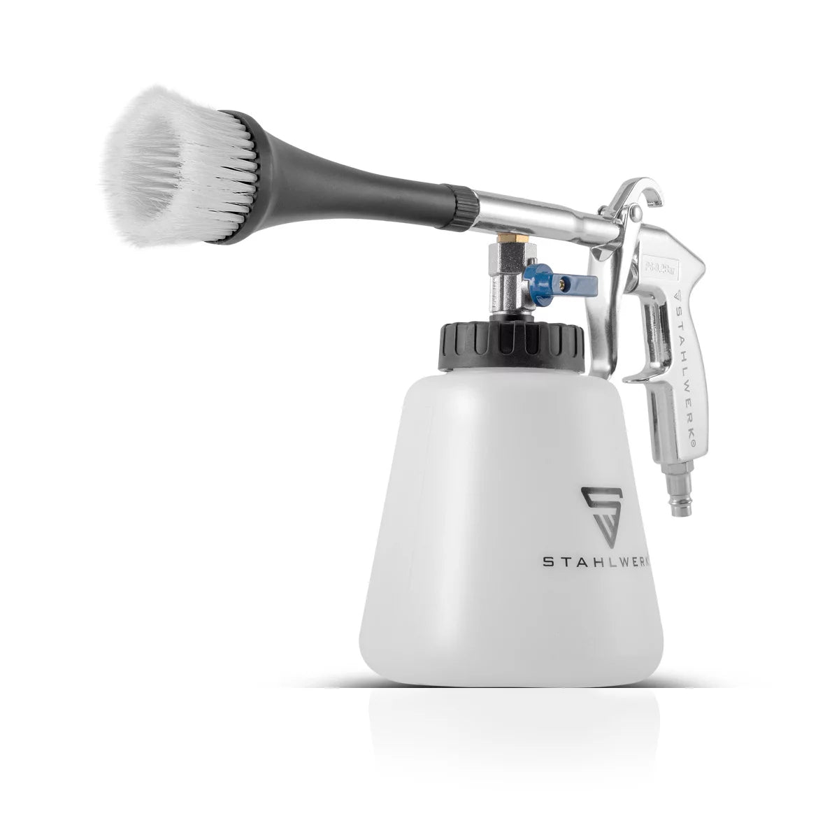 Steelworks Pun di pulizia dell'aria compressa RP-90 ST con set di accessori | Cleaner d'aria compresso con effetto tornado | Cleaner interiore | Lavare la pistola | Pistola a patta motore per pulire le superfici sporche