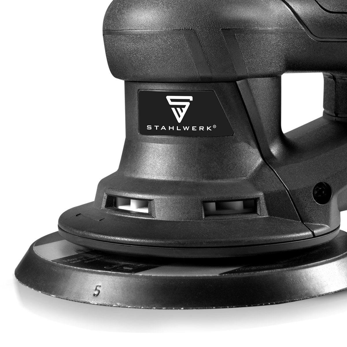 STAHLWERK ES-150 ST Kompakter Brushless Exzenterschleifer / Handschleifer mit 350 Watt nur 1,3 kg