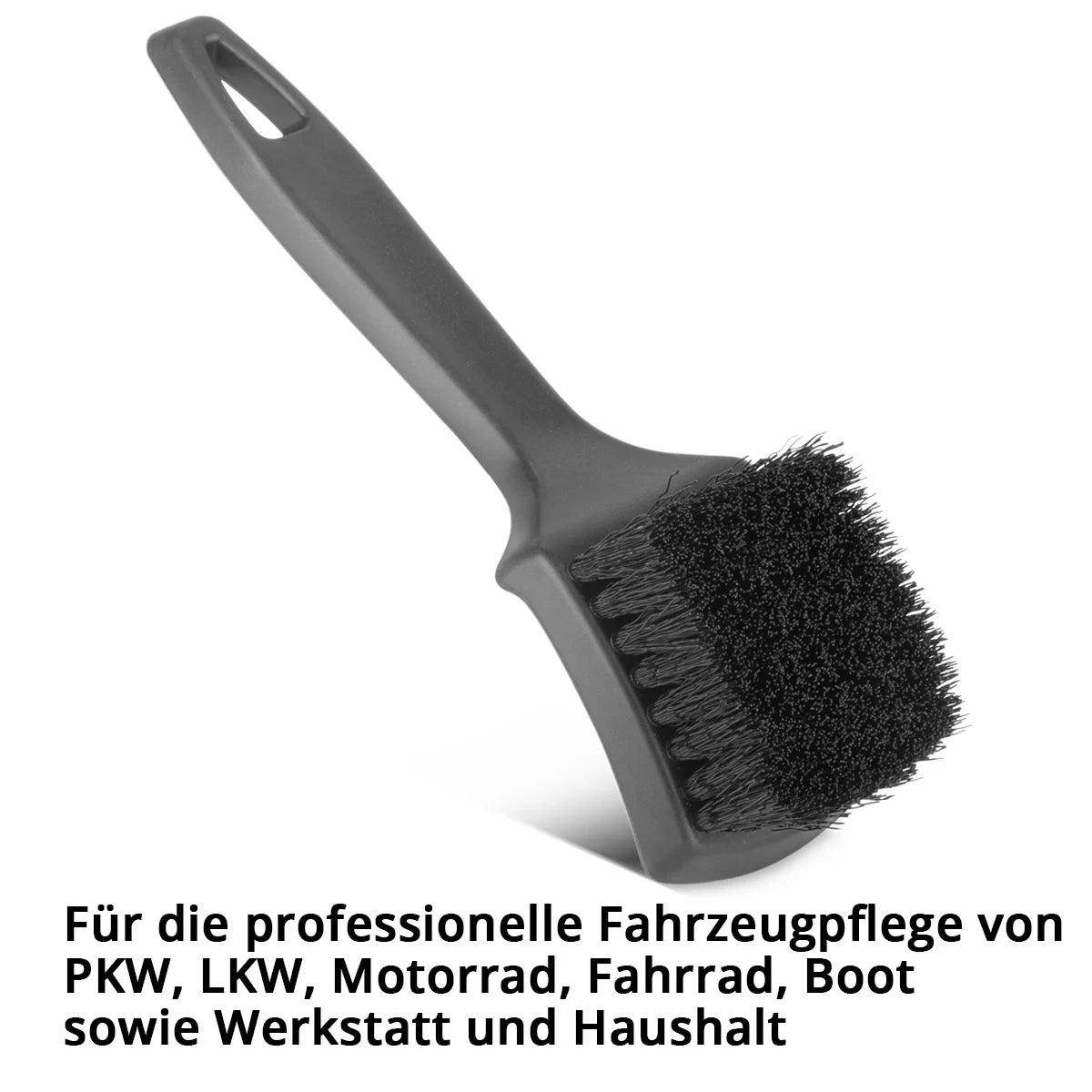 STAHLWERK Felgenbürste 5er Set Autoreinigungsbürste | Detailing-Bürste | Radbürste | Felgenreiniger | Pflegebürste | Autowaschbürste | Universal-Bürste