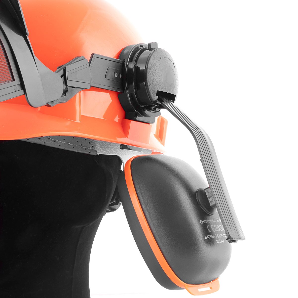STAHLWERK FH-100 ST Forsthelm mit Visier und Gehörschutz EN397 EN352 EN1731 Schutzhelm | Sicherheitshelm | Kopfschutz | Arbeitshelm mit Gesichtsschutz | PSA für Agrar-, Forst- und Baugewerbe