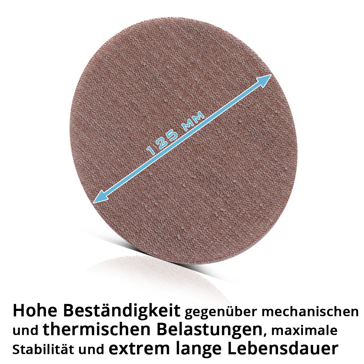 STAHLWERK Gitternetz-Klett-Schleifscheiben 14er Set P60 | P80 | P100 | P120 | P180 | P240 | P320 Körnung mit 125 mm Ø Profi-Schleifpads | Schleifgitter | Schleifmittel | Zubehör für Schleifgeräte