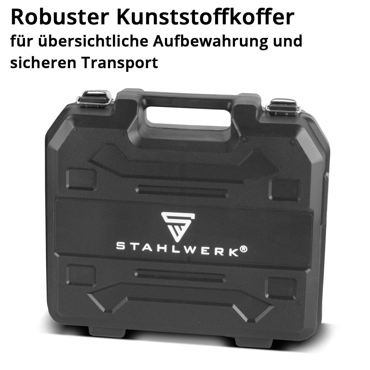 Steelworks DIY WILLER SET DTS-33 ST Tool Case | Boîte à outils | Boîte à outils avec un ensemble d'outils en 32 parties en perceuse à impact, tournevis, marteau, pinces, ruban de mesure, testeur de tension, bits et accessoires