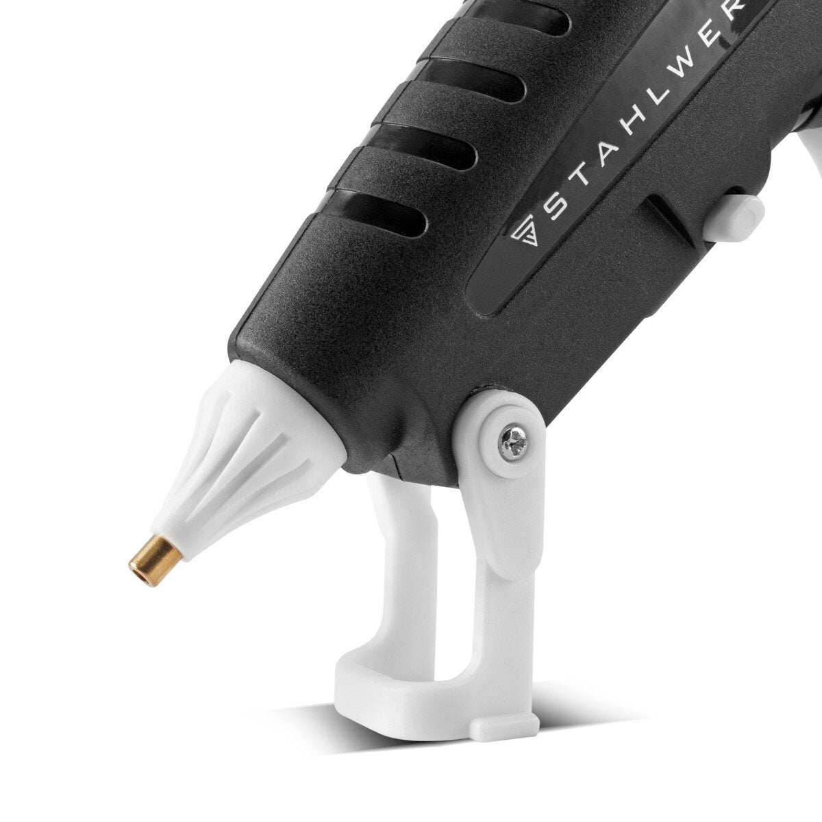 STAHLWERK Heißklebepistole HKP-250 ST Profi-Klebepistole / Heißkleber / Schmelzklebepistole mit Rückschlagventil und 250 Watt für 11 mm Heißklebestifte