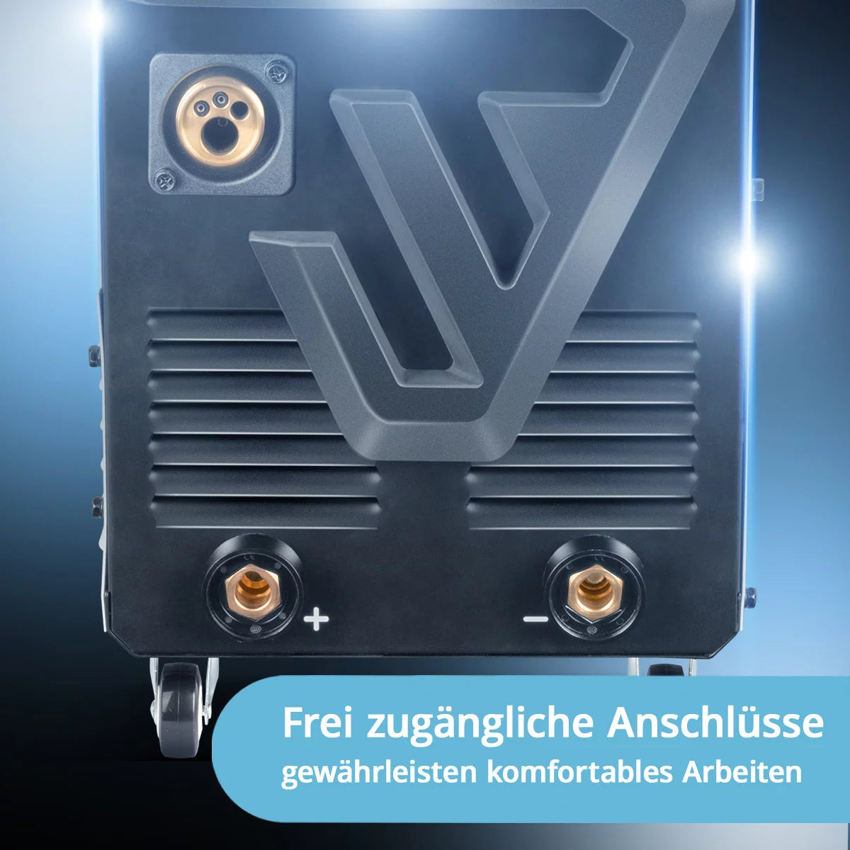 STAHLWERK Schweißgerät MIG 270 Puls Pro | 4-in-1 Schutzgas-Schweißgerät mit Pulsfunktion | Inverter mit 270 A, Spot-Funktion, synergischem Drahtvorschub, 4-Rollen-Antrieb, FLUX, Lift TIG und MMA | ARC Funktion | Puls-Alu-Schweißfunktion