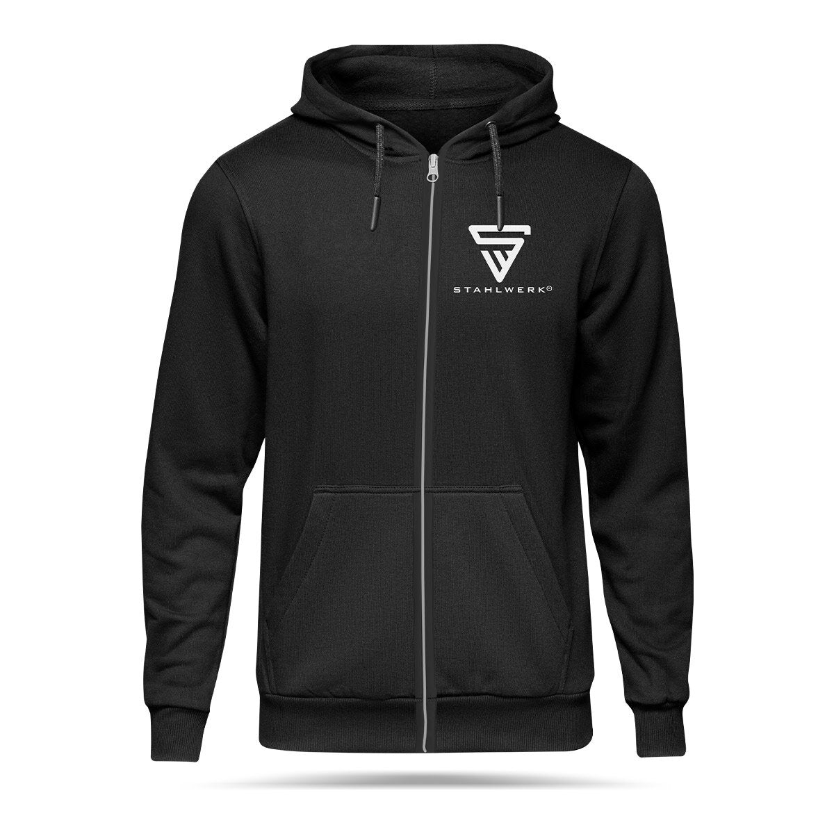 Steelworks jogging suit black size L tracksuit | Jogger | Training suit | Sports suit | Sweating | Fitness suit with hoodie and jogging pants