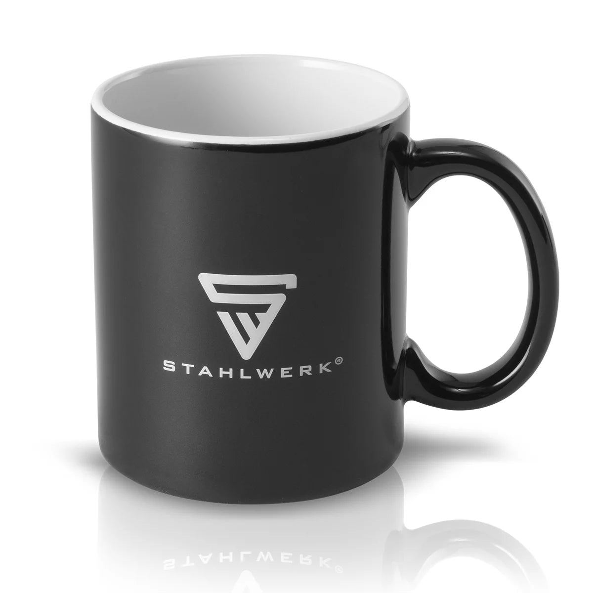 Copa Steelworks 350 ml de taza de café grande | Copa de cerámica | Taza de café, seguro de microondas y lavavajillas