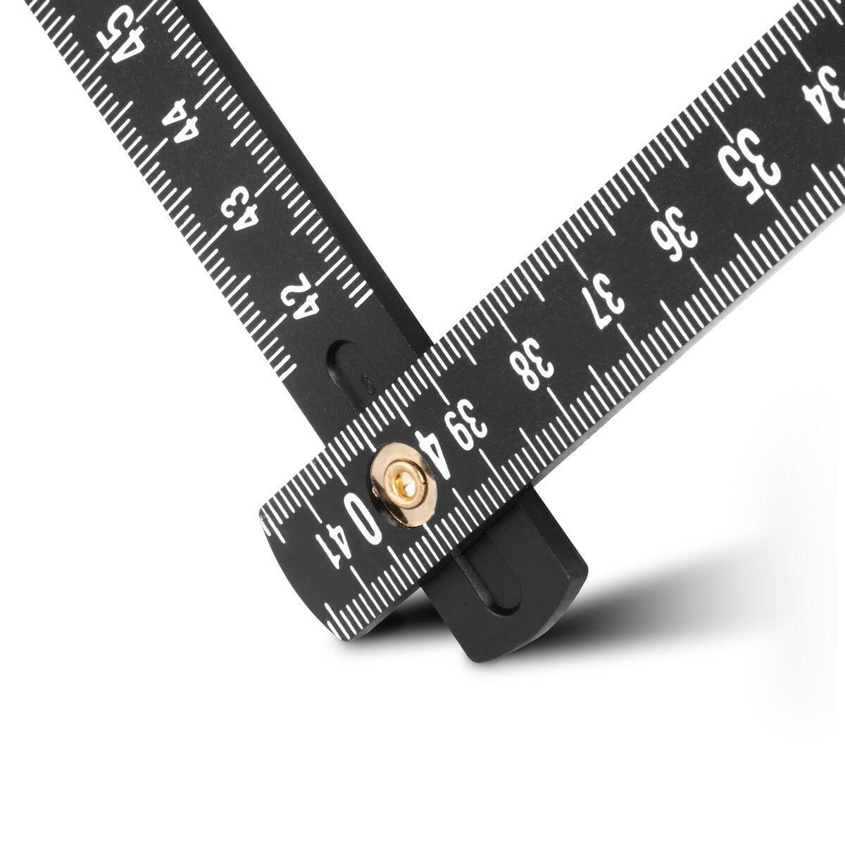 Stahlwerk Zollstock 2 meters of precise plastic structure | Mäntstab | Scale | Tale tape | Meter measure with easy -to -read metric digits