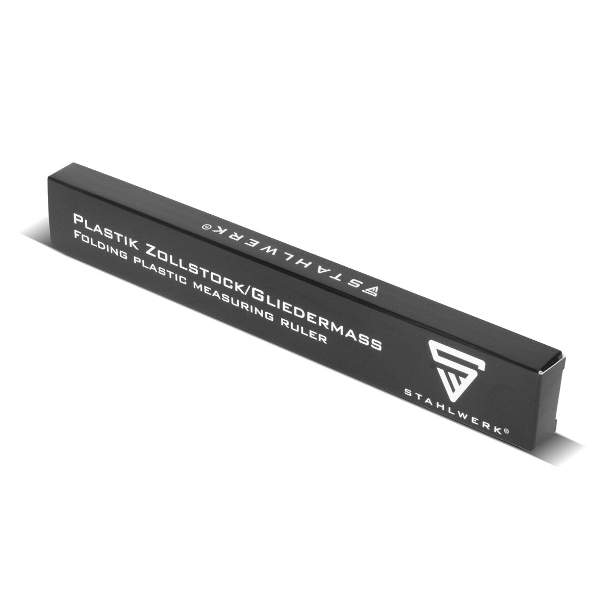 Stahlwerk Zollstock 2 meters of precise plastic structure | Mäntstab | Scale | Tale tape | Meter measure with easy -to -read metric digits