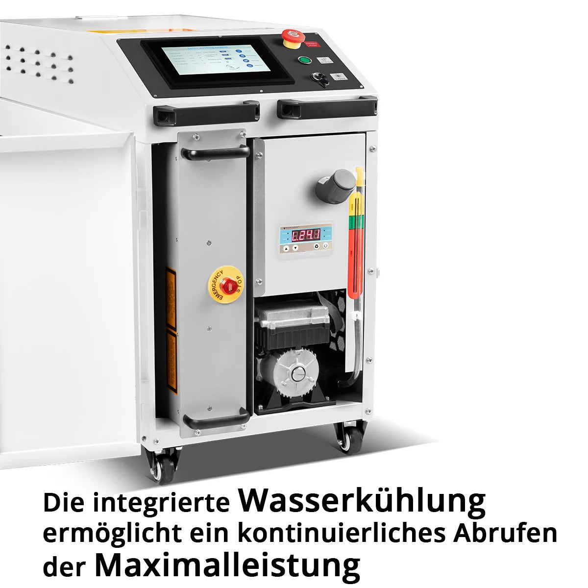 STAHLWERK laser welding machine WCD-1500 Laser Pro | Fully equipped | 1500 watts | Professional 3-in-1 handheld laser welding machine for precise welding, cutting and rust removal