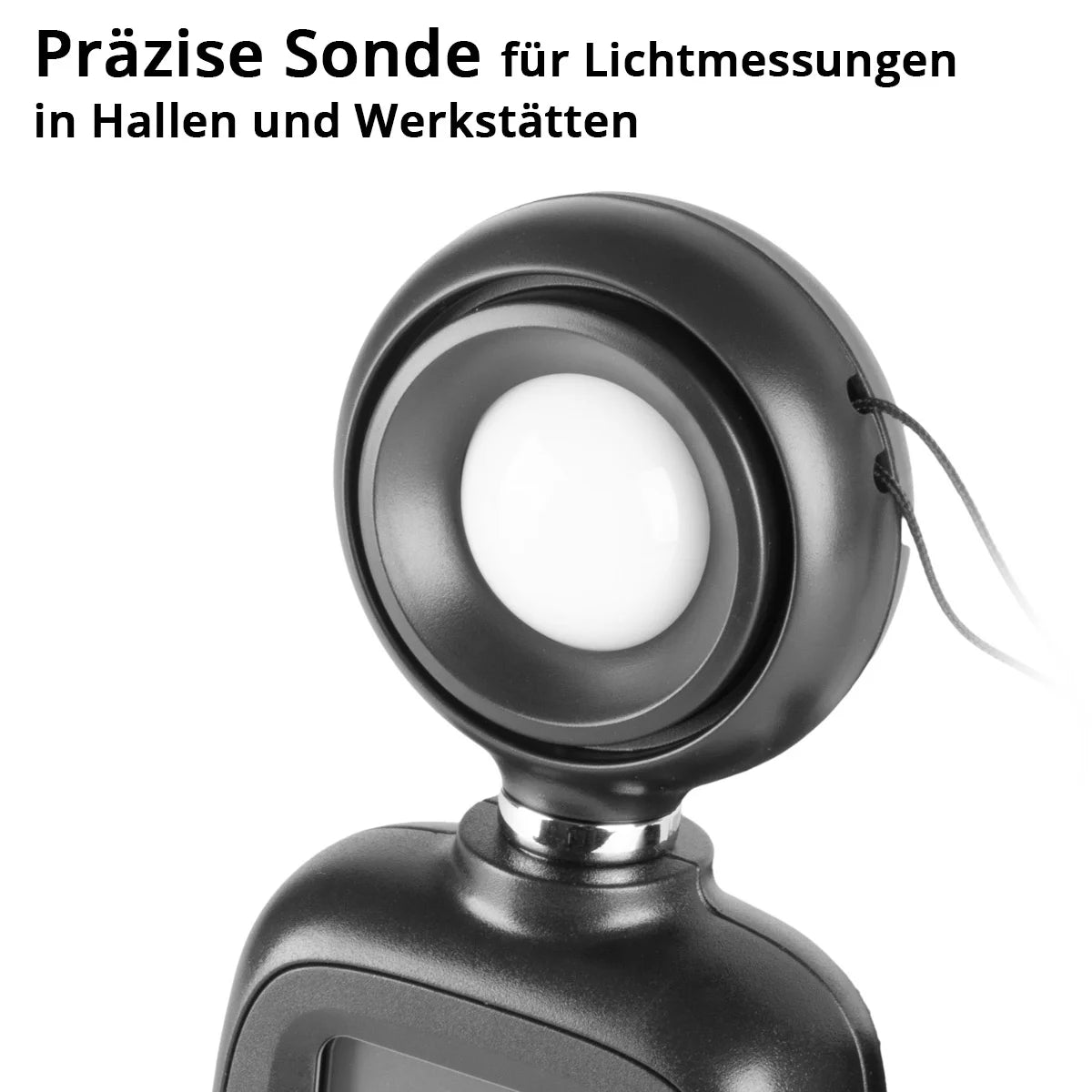 STAHLWERK Digital Lux Meter | Precise lux meter and illumination meter | Professional measurement of light intensity | For light measurements in photography, in rooms or at the workplace