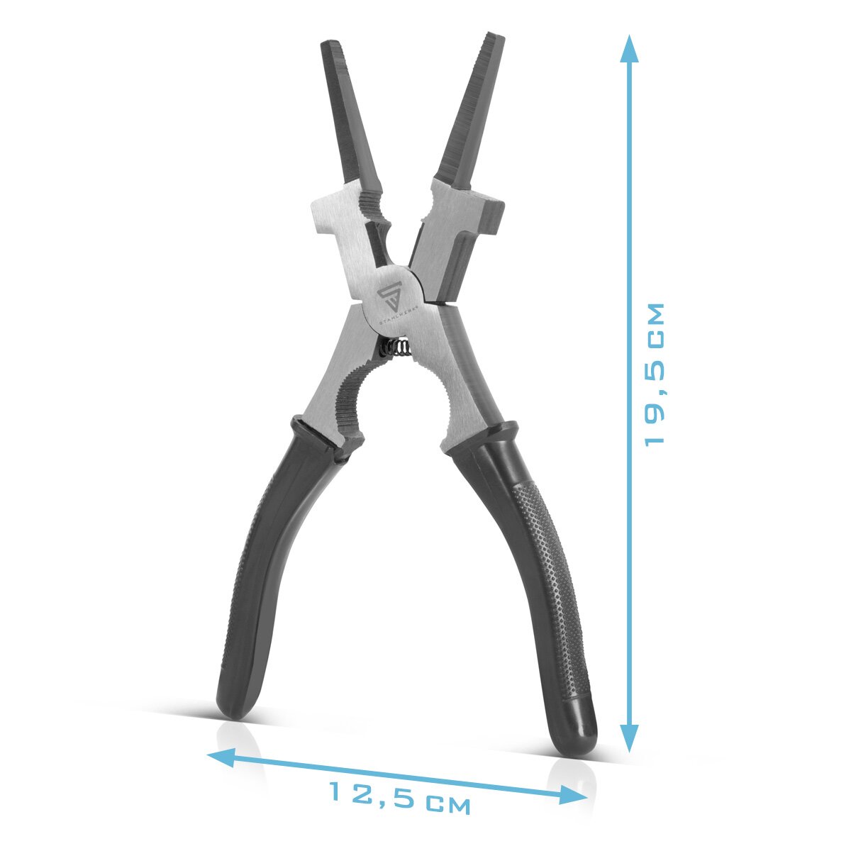 Stahlwerk mig mag pinze di saldatura msz-203 st 8 "| 203 mm versione 4 in 1 pinze ugelli | pinze di saldatura | pinze speciali per mig mag weist bruciatore