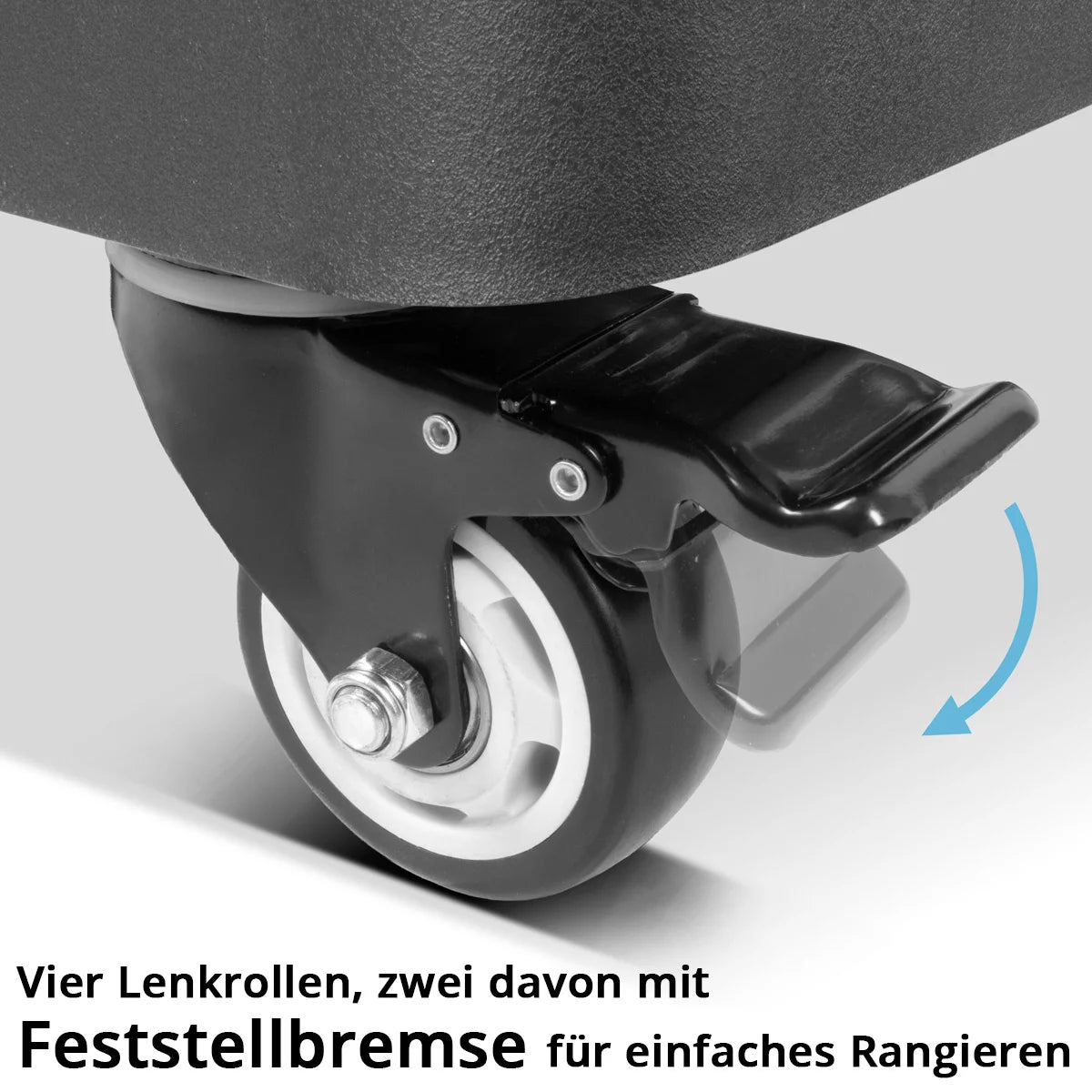 STAHLWERK Toolbox Set | 3 stapelbare Werkzeugkisten | Fahrbarer Werkzeug-Trolley mit Rollbrett | Flexibles Modul-System mit Sortimentsboxen | Mobile Werkzeugboxen mit Kleinteil-Organizern