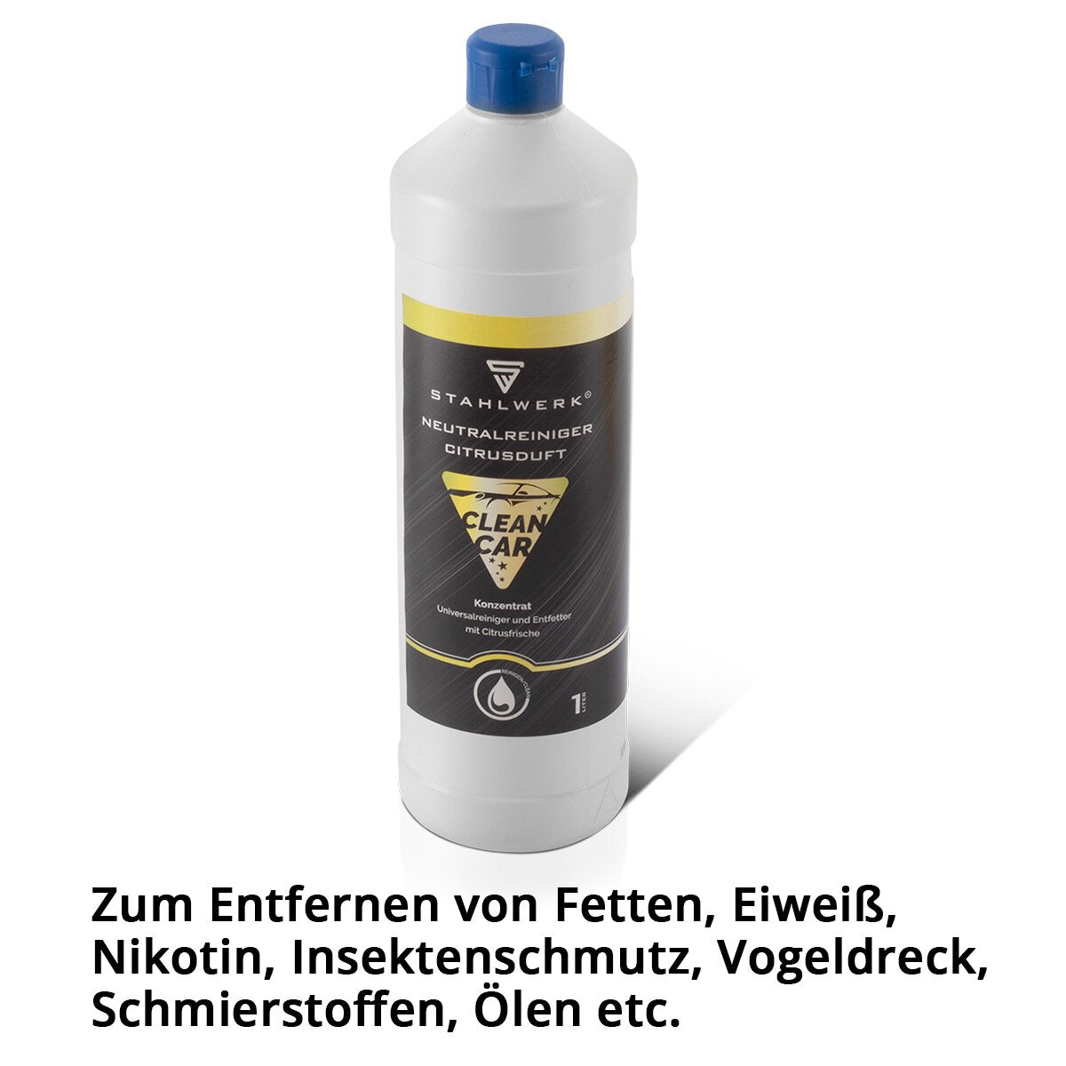 Steelworks Concentrate universal Cleaner con fragranza di agrumi da 1 litro di potente detergente | Agente di pulizia | Cleaner in schiuma | All -purpose Cleaner | Concentrazione di pulizia | Cleaner neutro per la pulizia delle pistole
