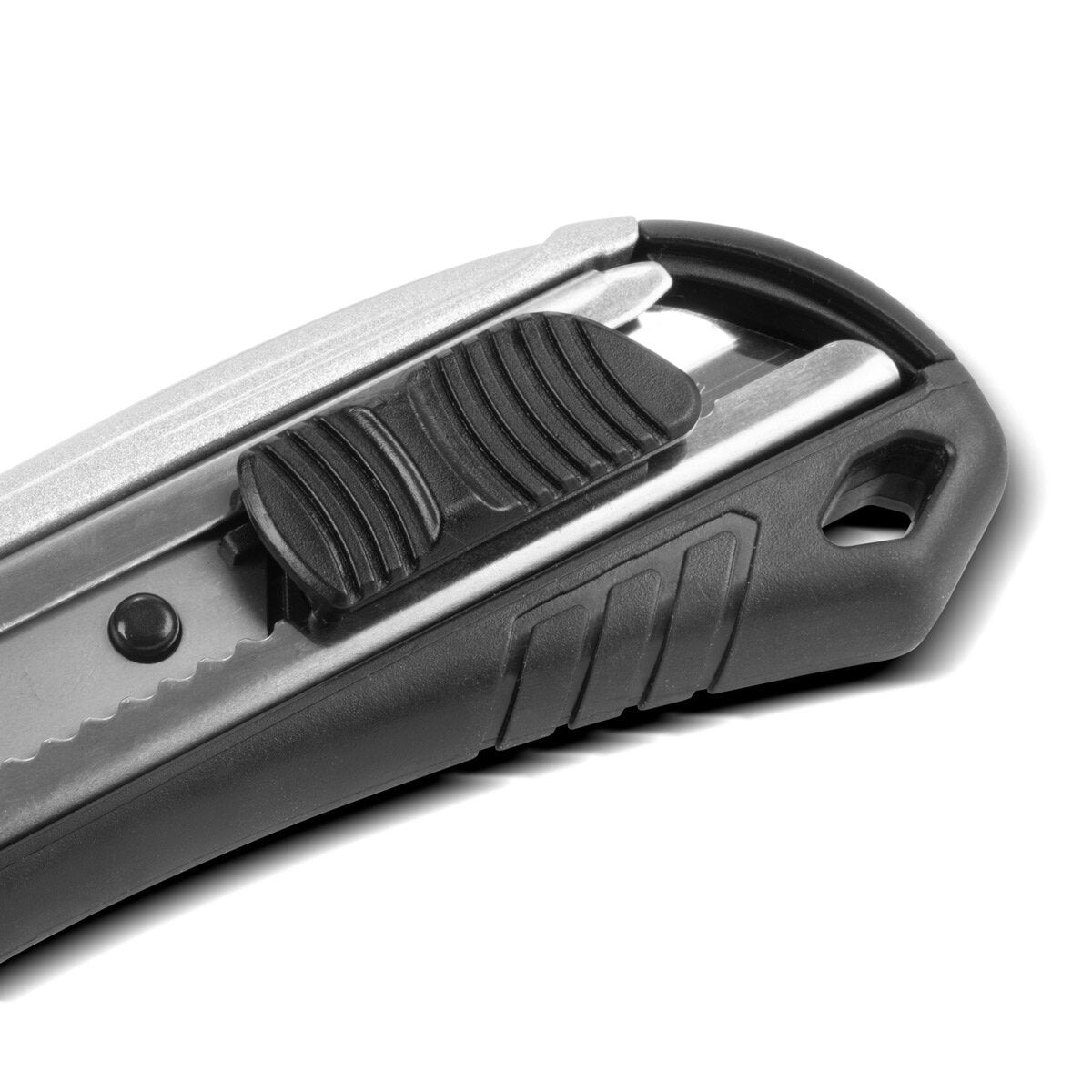 STAHLWERK Premium-Cuttermesser PCM-182 ST 3er Set mit 18 mm Abbrechklingen Profi Cutter | Teppichmesser | Sicherheitsmesser | Paketmesser | Kartonmesser