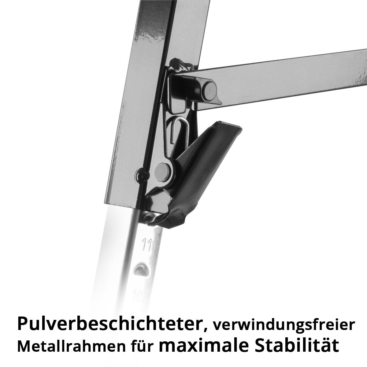 Stahlwerk Sawbock SB-910 St Worket Metal Work de trabajo | Universal Klappbock | Piedra restricular ajustable de 645 a 910 mm con 150 kg de capacidad de carga y superficie sinlips