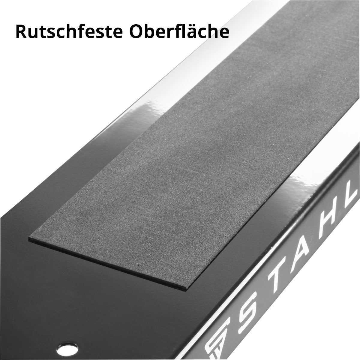 Stahlwerk Sawbock SB-910 St Worket Metal Work de trabajo | Universal Klappbock | Piedra restricular ajustable de 645 a 910 mm con 150 kg de capacidad de carga y superficie sinlips