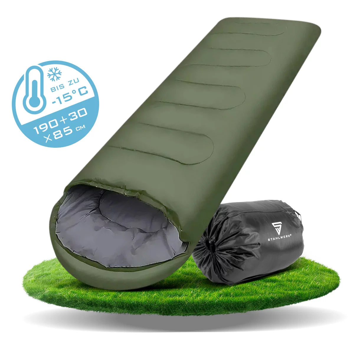SAGGIO SEGLIE IN SECCHIO SB -700 ST Fino a -15 ° C | Riempire 330 g/m2 | BASSO SPEGNO OUTDOOR | CAMPO IN CAMPAGGIO | Mummy Sleep SortE | BASSO DAPORE VIAGGIO | Borsa estiva e in letargo | Trekking