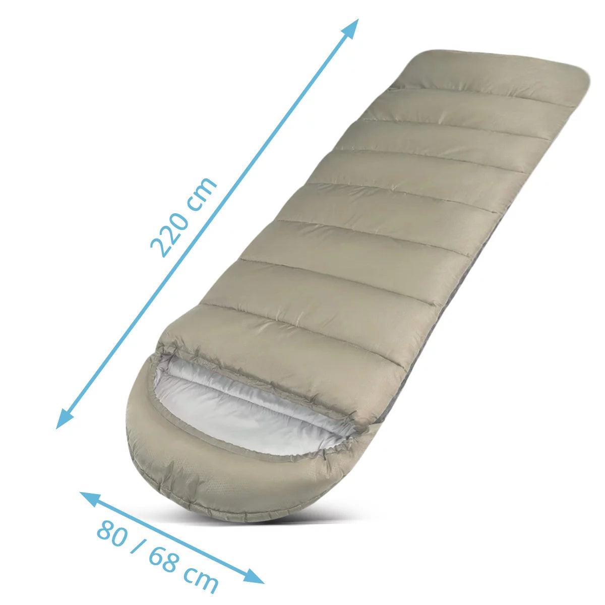 Bache de dormir Steelworks SB-600 ST Light Outdoor Sleeping Strip de hasta 5 ° C | Llenado 330g/m2 | Saco de dormir para acampar | Mummy Sleeping Back | Saco de dormir de viaje | Sacio de dormir de trekking y senderismo