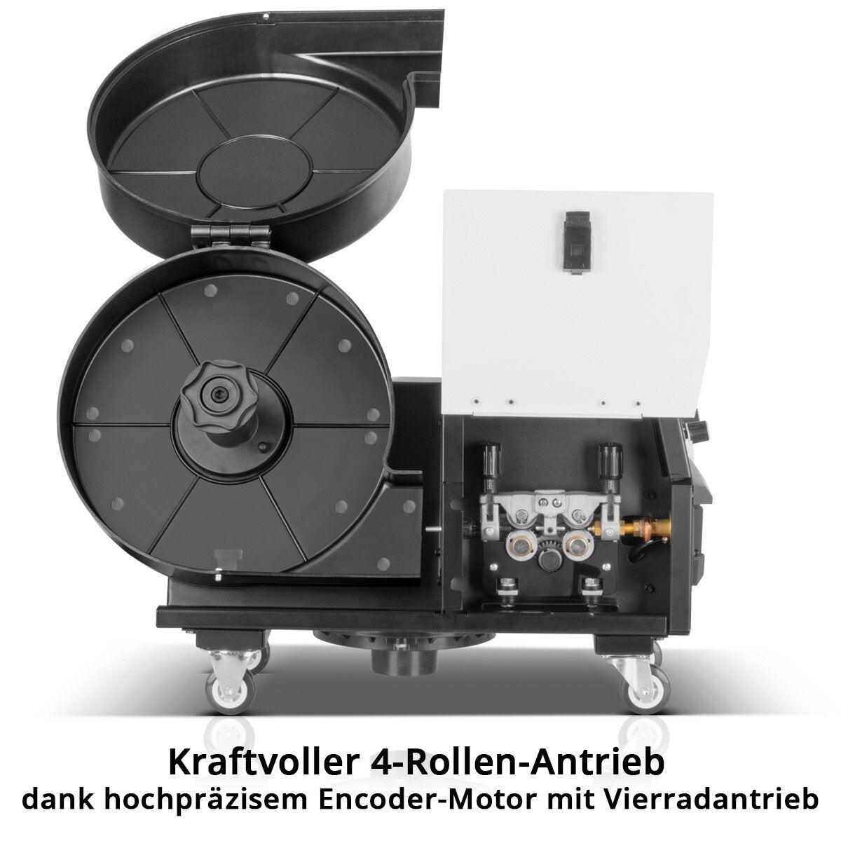 STAHLWERK Schweißgerät MIG MAG 400 Pro Vollsynergischer, wassergekühlter IGBT Inverter mit 400 A und Puls-Funktion 3-in-1 Kombi-Schweißanlage MIG MAG | MMA | Lift-TIG