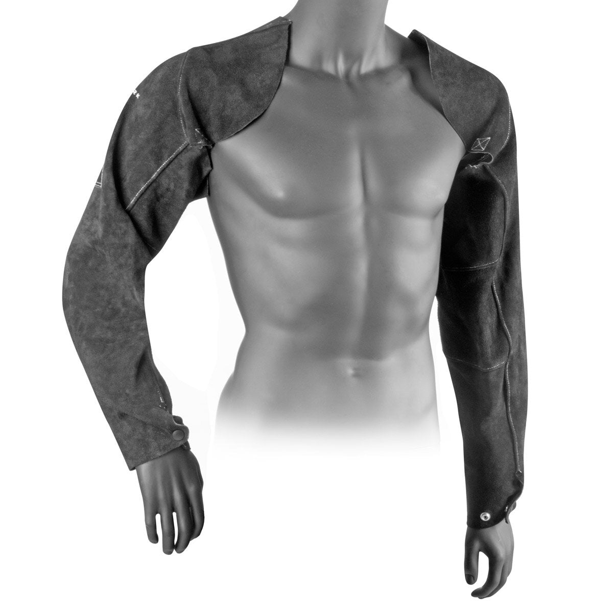 Manches de soudage en acier | Pâte de soudage | | Protection des soudeurs | Vêtements de protection de soudage avec une sangle de transporteur en cuir d'espace de haute qualité pour le soudage et la coupe du plasma