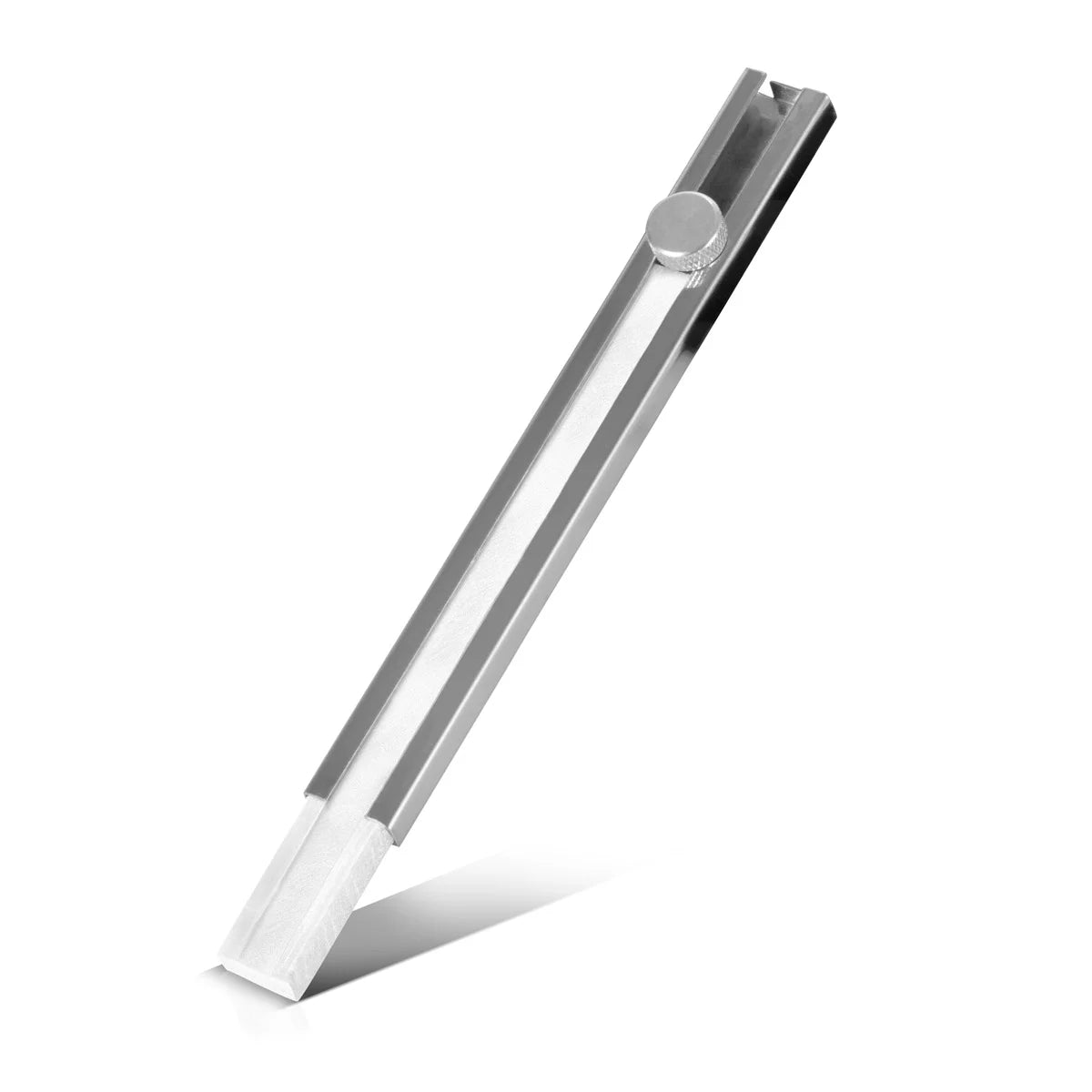 STAHLWERK Juego de tizas para soldar 12 piezas, soporte para tiza plano y redondo de aluminio, lápices de esteatita para rellenar con 10 piezas de tiza de esteatita para marcar en acero, acero inoxidable, aluminio