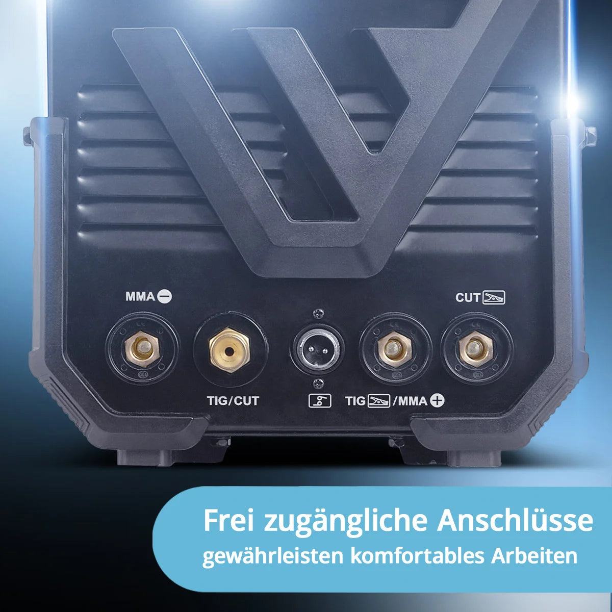 STAHLWERK welding machine AC/DC TIG 200 CUT ST - combination 200 A TIG MMA welding machine with 45 A CUT plasma cutter, suitable for ALU
