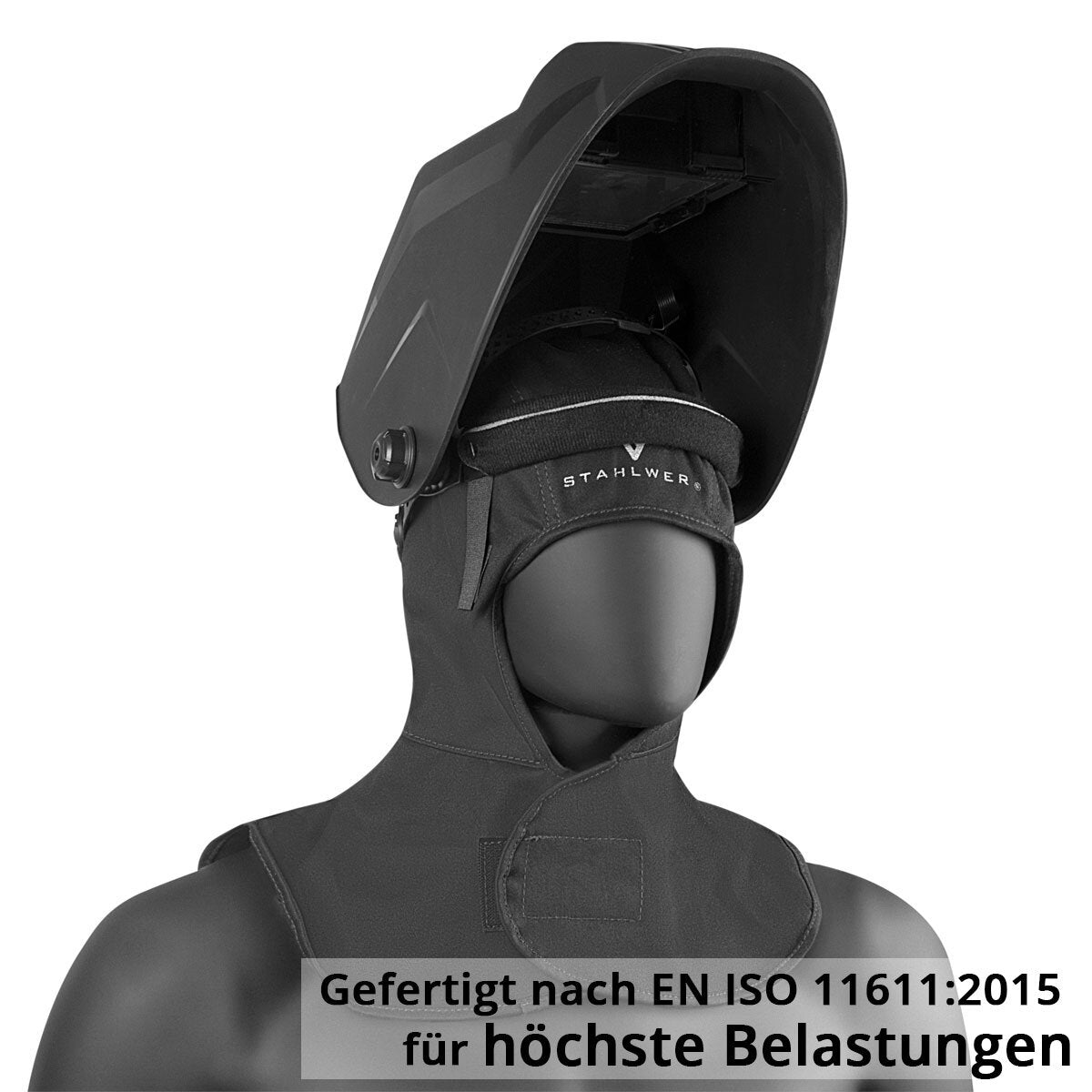 Hotte de soudage en acier | Chapeau de soudage | Casque de soudage | Capeur de soudage | Masque soudeur | Vêtements de protection de soudage inhibiteurs pour le soudage et la coupe du plasma
