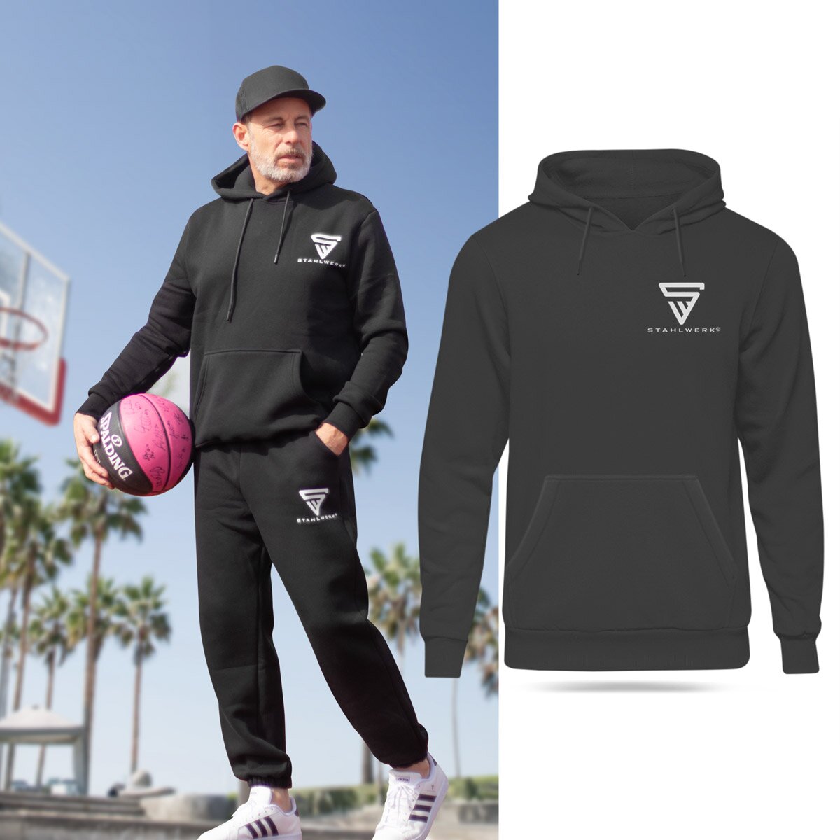 STAHLWERK Hoodie Größe: L