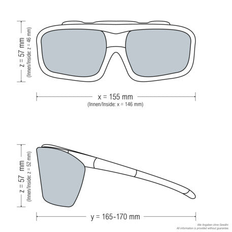 Starlight X2 Laserschutzbrille | Laserbrille | DIN EN 207 Wellenlängenbereich 976-10600nm
