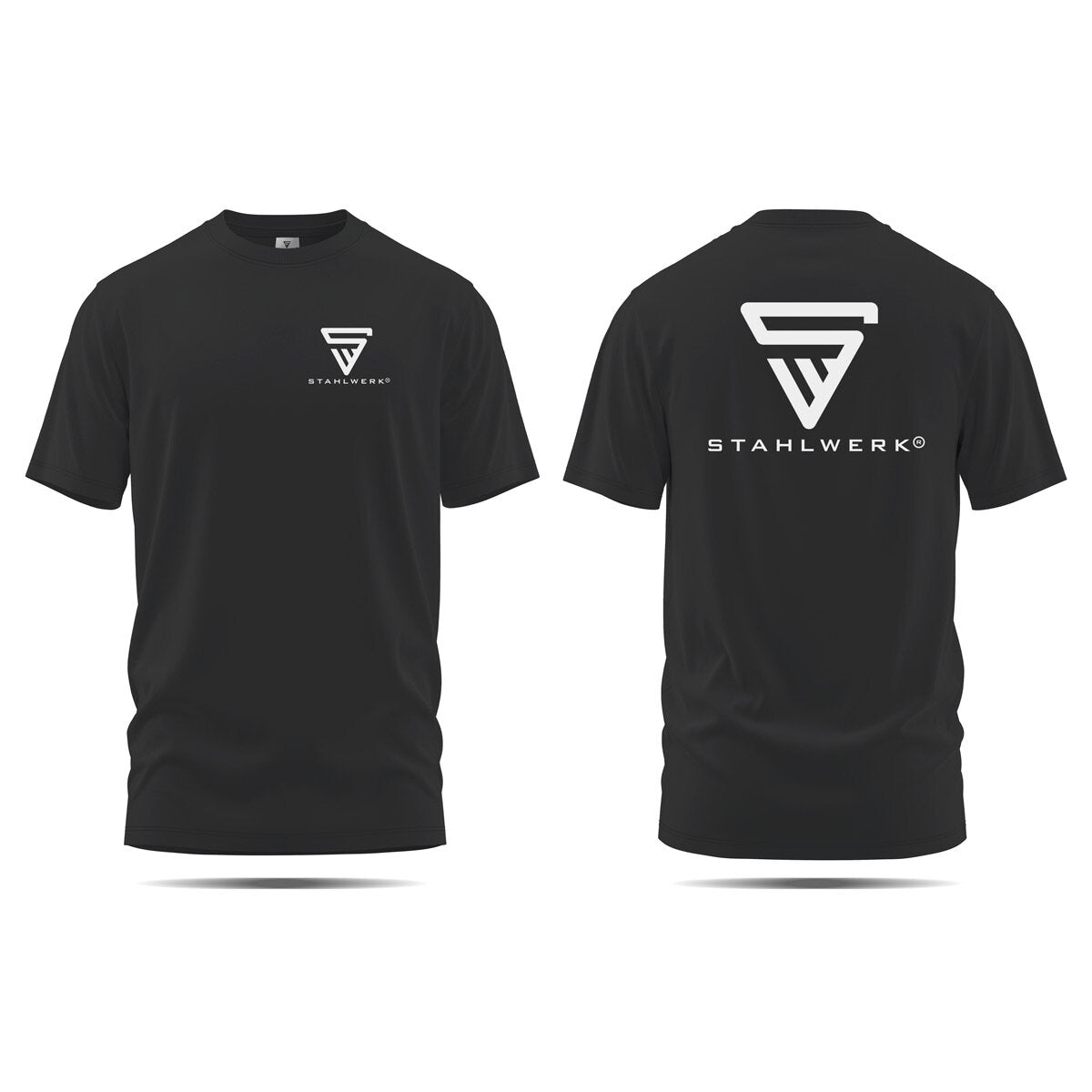 T-shirt en acier T-shirt S chemise à manches courtes avec imprimé logo en 100% coton