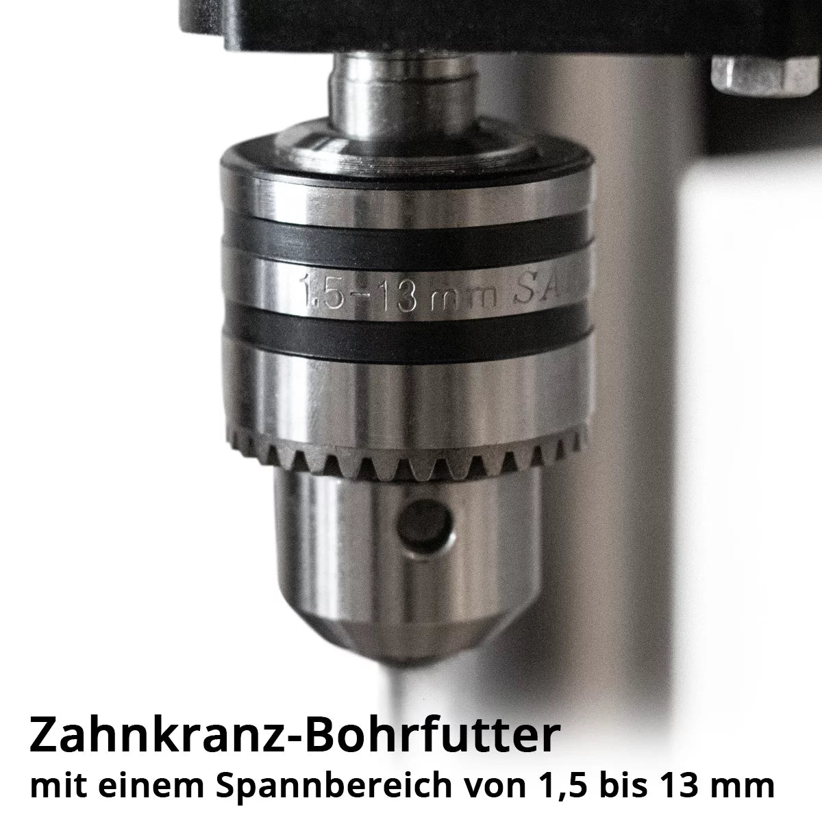 Perceuse à colonne STAHLWERK BD-350 ST | Perceuse d'établi précise 350 W pour bricolage, construction métallique | Diamètre de perçage Ø 13 mm | 620 - 2 620 tr/min | Table de perçage robuste et base en métal pour plus de stabilité
