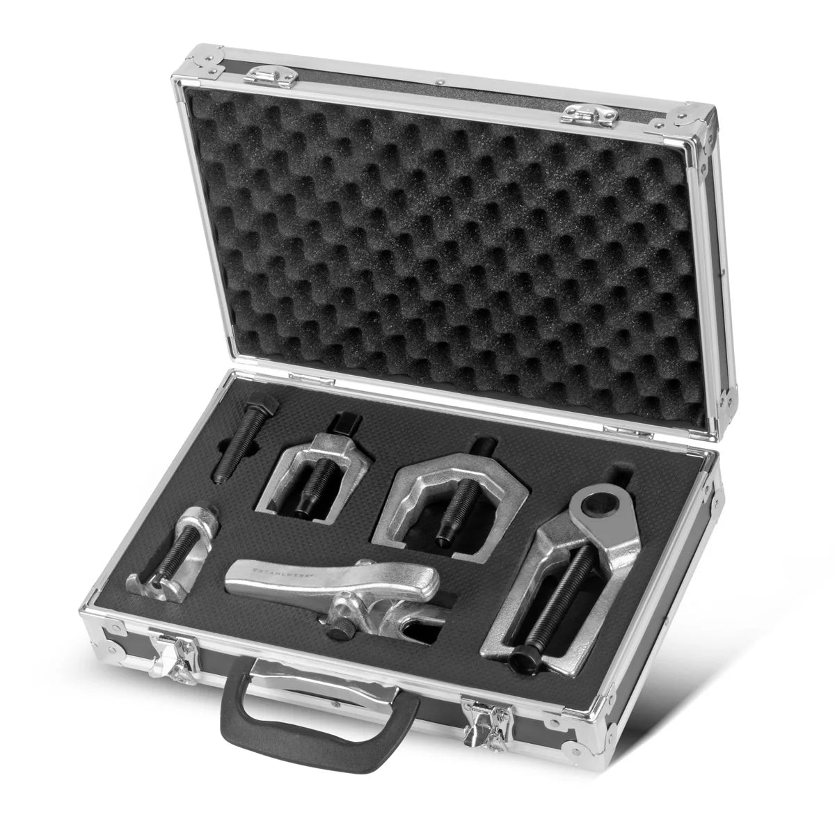 Steelworks Support Joint-Down-Down Set Presser da giunto a sfera in 5 parti | Spelling Rod Puller | Bullone articolare impressionante | Strumento articolare Trot | Strumento speciale per auto