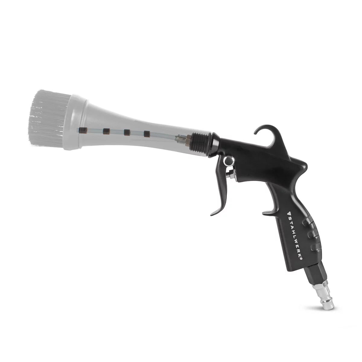 Pistola de limpieza en seco STAHLWERK RP-24 ST | Pistola de limpieza de aire comprimido | Efecto tornado | Limpiador de tapicerías | Pistola de soplado automotriz para limpieza de superficies.