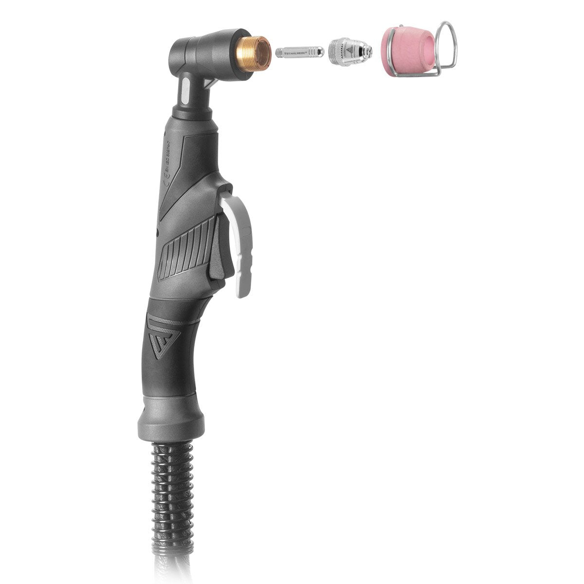 STAHLWERK P-60 Plasmazubehör Set 30-teilig, Verschleißteile Plasmadüsen + Elektroden + Keramikkappen für P-60 CUT Plasmaschneider-Brenner