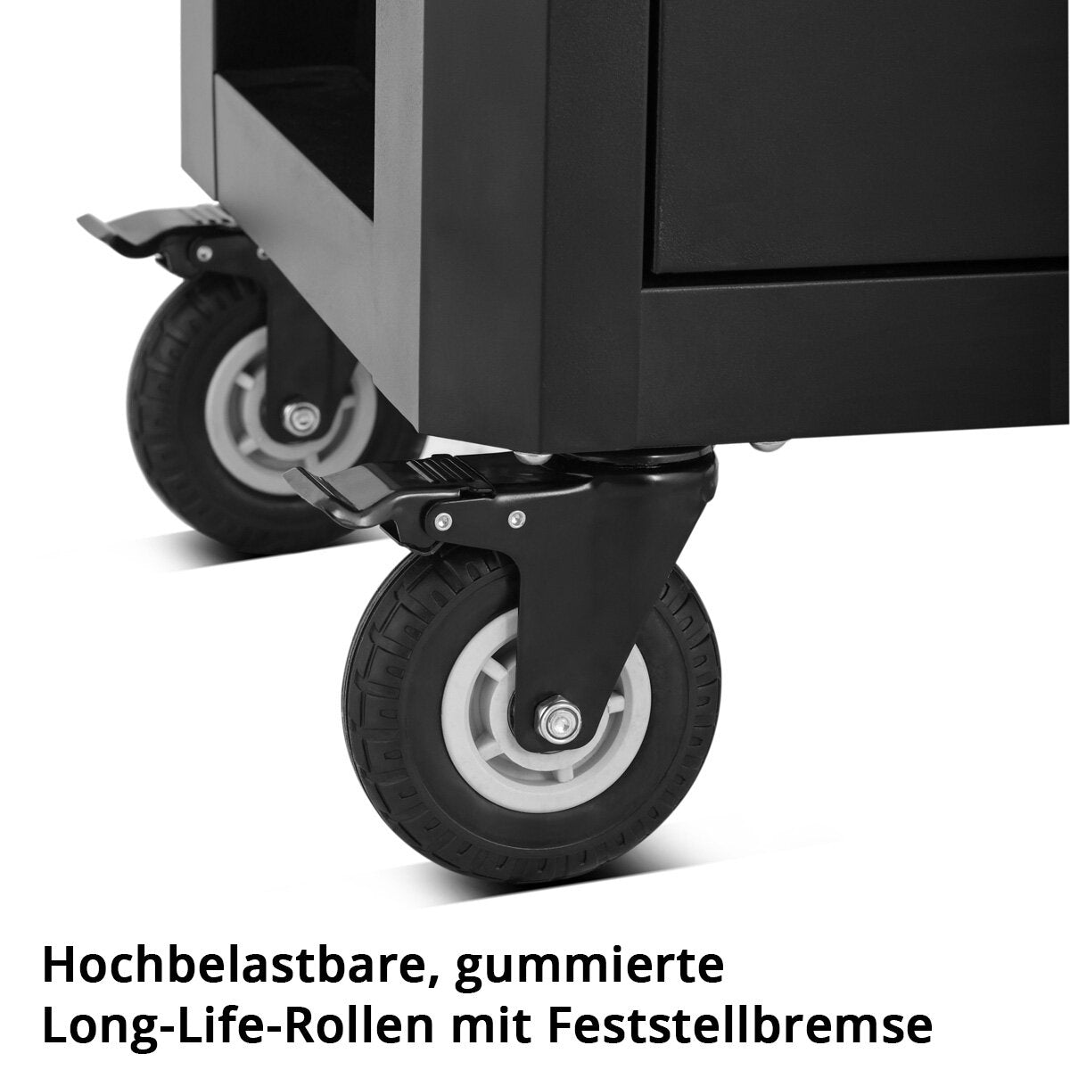 Steelworks Workshop Car Shark dotato di 235 strumenti premium realizzati in auto per attrezzi a blocchi di chiusura Chrome Vanadio | Condotti di assemblaggio professionale con 7 cassetti e rulli di lunga vita gommati