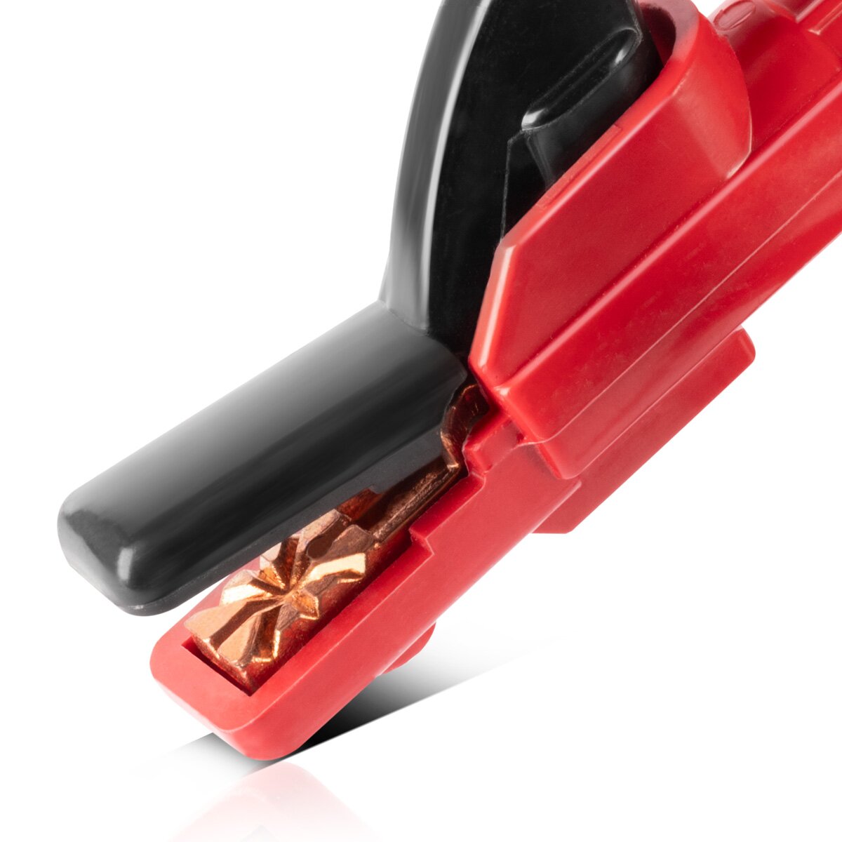 Steelworks MMA | ARC electrode holder up to 200 A welding pliers | Electrode pliers | Electrode clamp for welding devices including 8 m welding cable made of pure copper with 25 mm² and 9 mm plug