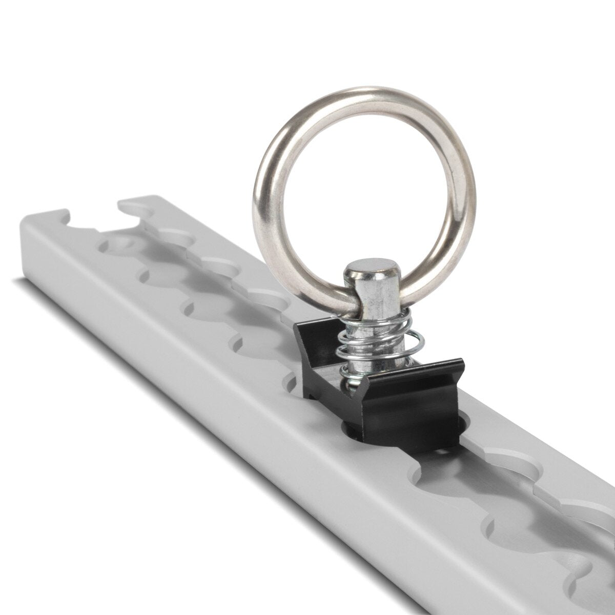 Rails de azotes de acero Ajuste LRS-30 ST con tráqueo de 30 cm de riel de aerolínea de 30 cm hecho de aluminio con orificios integrados para la obtención de carga durante el transporte